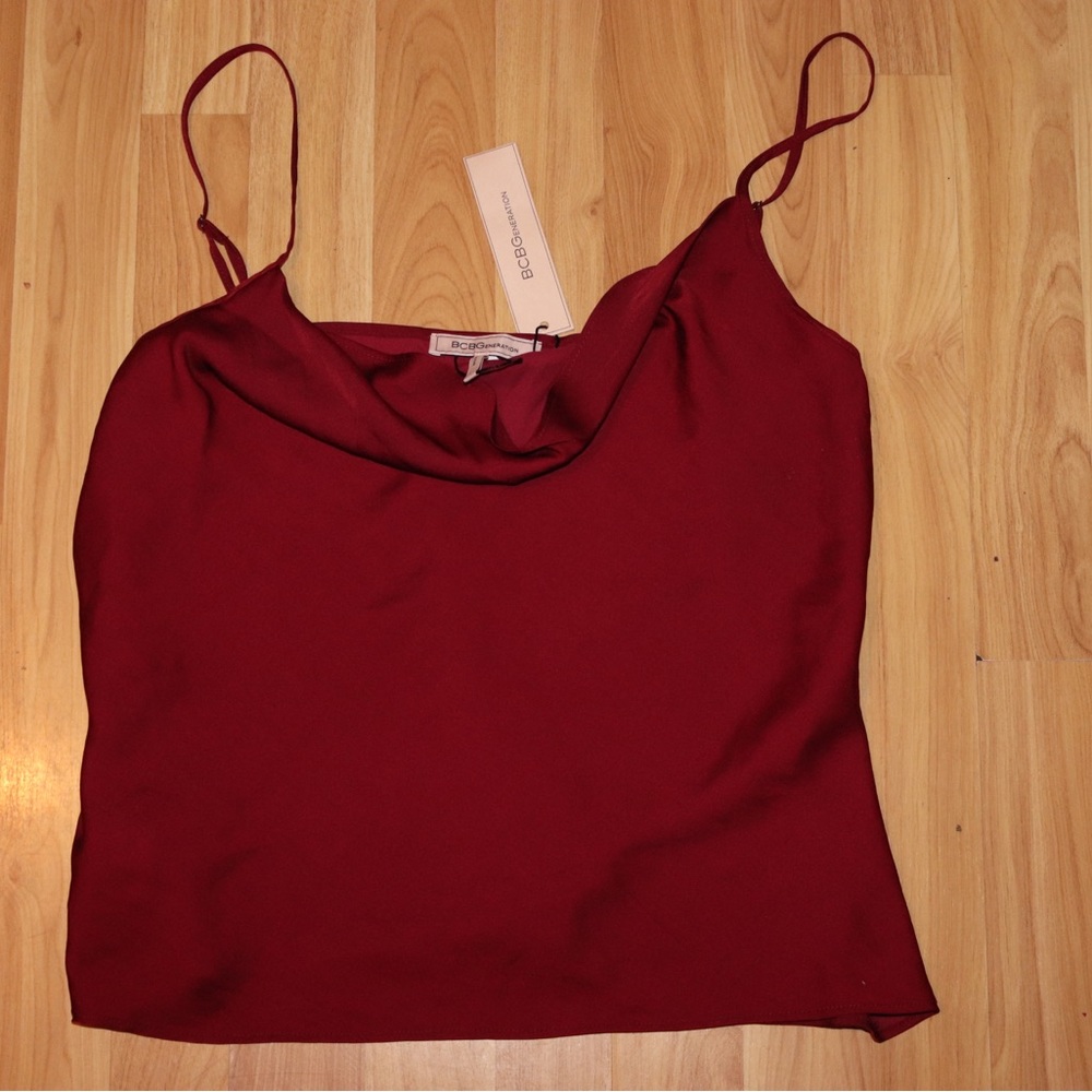 BCBG Generation Cowl Neck Camisole